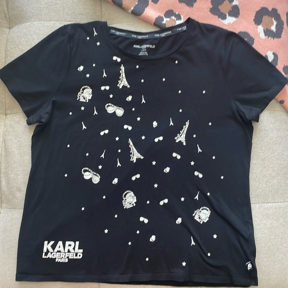 Karl lagerfeld shirt black